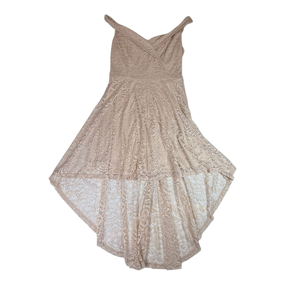 H & R Homrain Hi Lo Lace Dress Size 3X